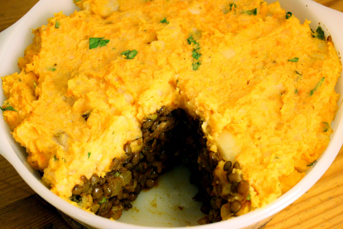 Vegetarian shepherd's pie