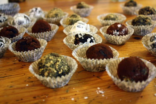 whiskey chocolate balls