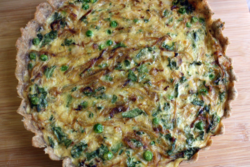 spring quiche